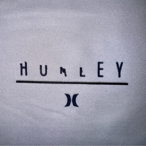 Hurley Men’s Long Sleeve Moisture Wicking Shirt
 Large White UPF -50+ US Flag - Picture 6 of 7